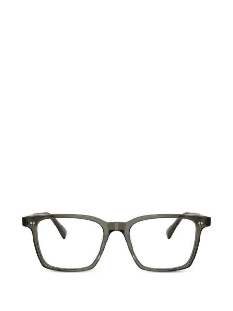 square frame glasses by OLIVER PEOPLES
