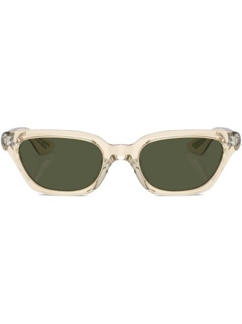 transparent cat-eye frame sunglasses by OLIVER PEOPLES