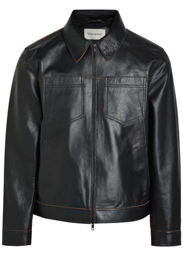 Leather jacket by OLIVER SPENCER