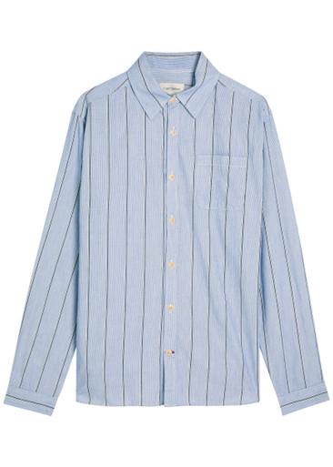 New York Special striped cotton shirt by OLIVER SPENCER