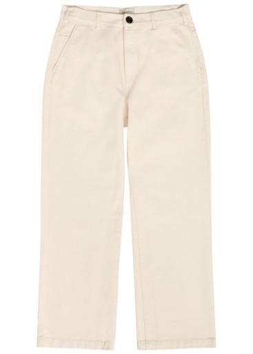 Utility straight-leg cotton trousers by OLIVER SPENCER