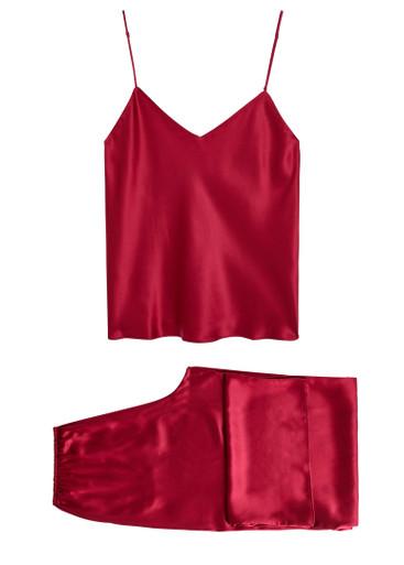 Bliss silk pyjama set by OLIVIA VON HALLE