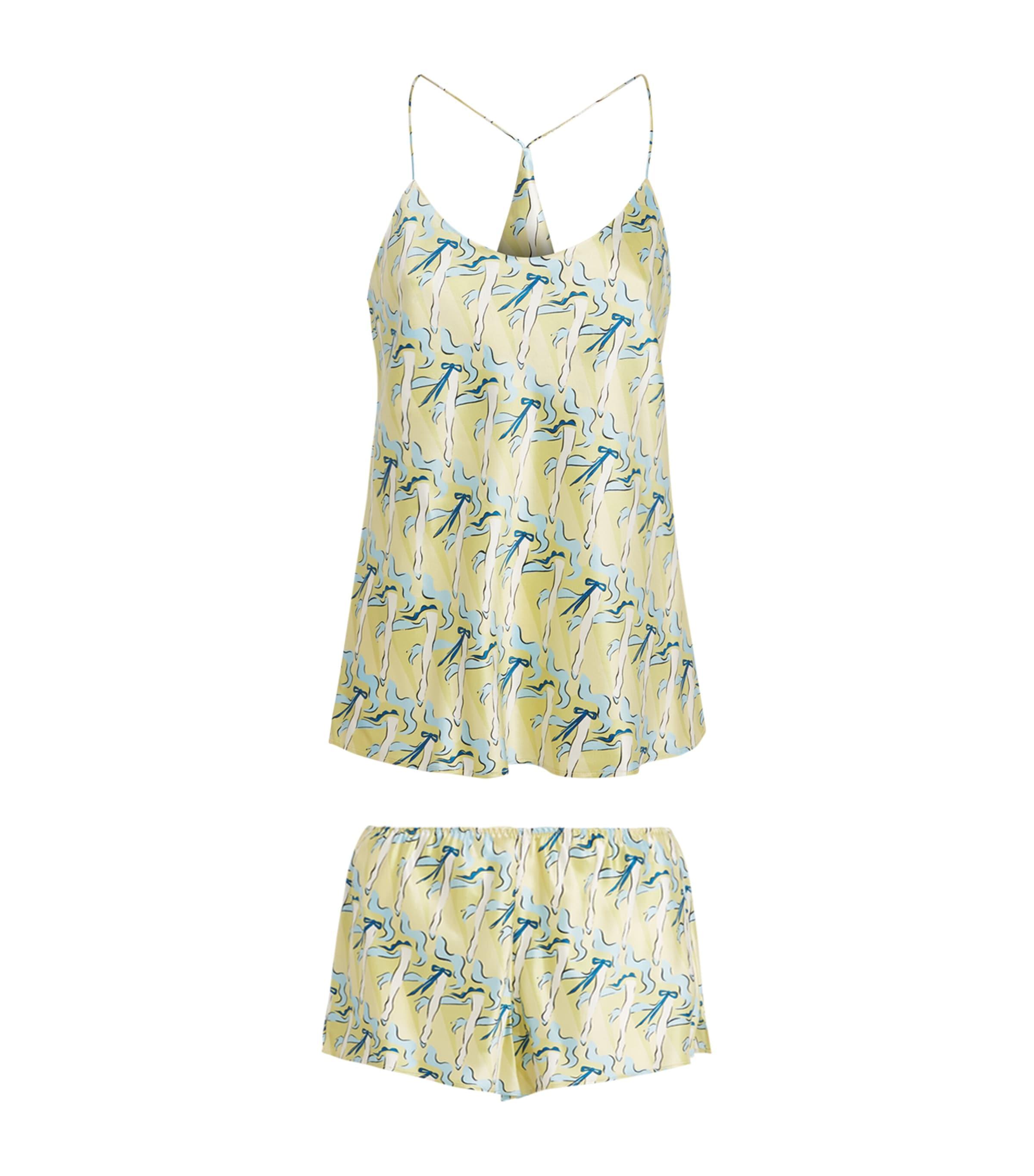 Olivia von Halle Silk Can-Can Bella Pyjama Set by OLIVIA VON HALLE