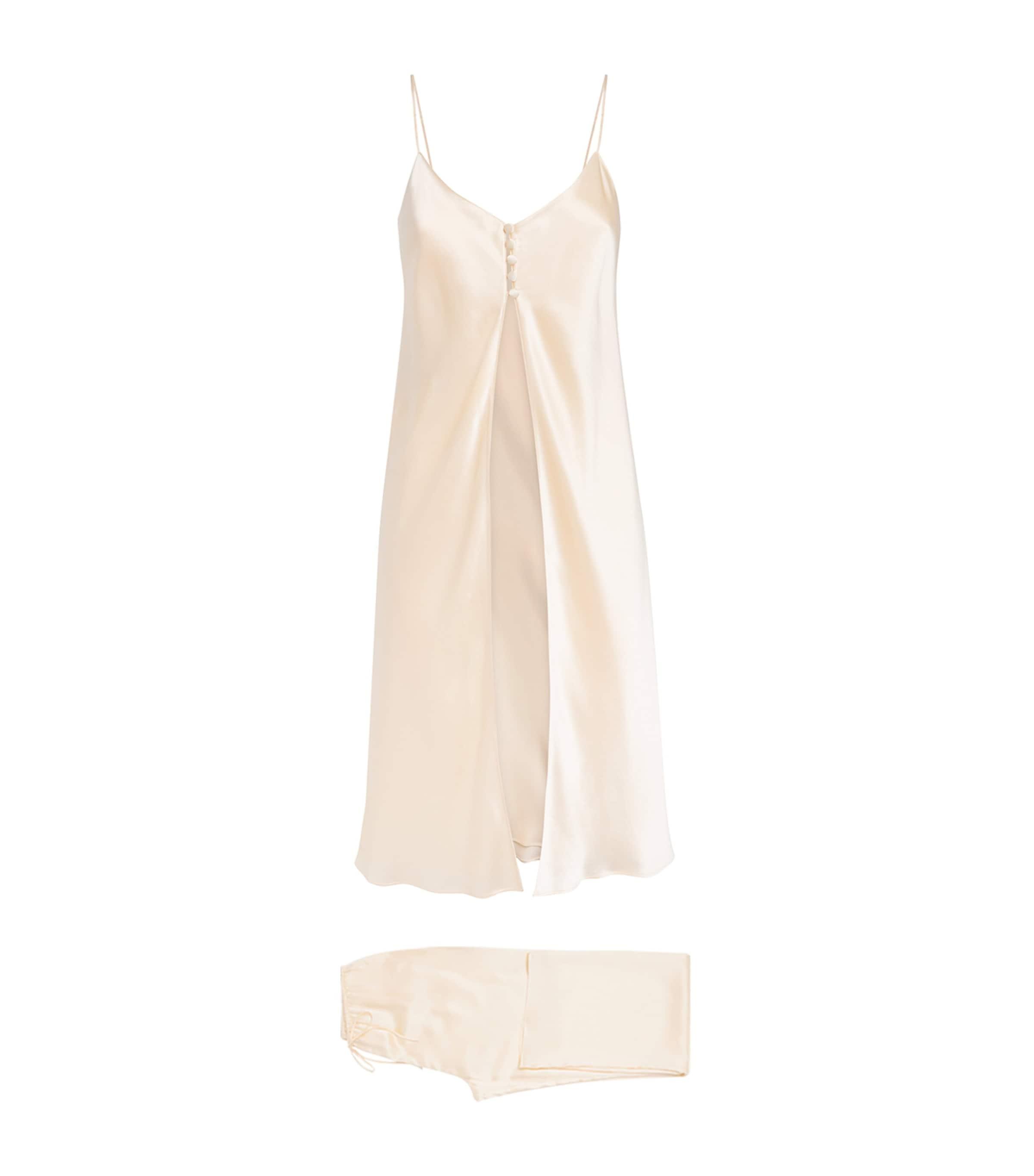 Olivia von Halle Silk Elvira Pyjama Set by OLIVIA VON HALLE