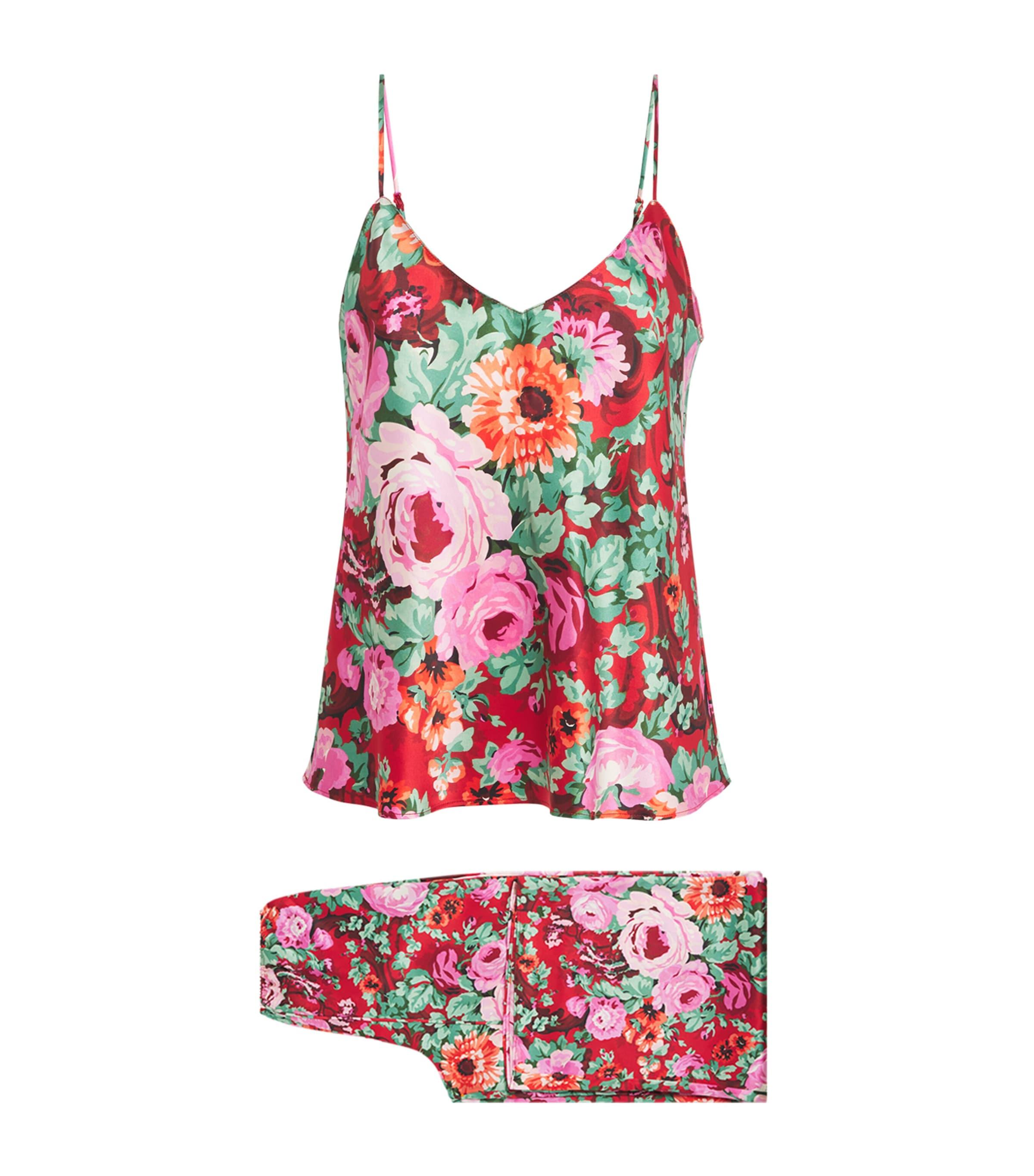 Olivia von Halle Silk Floral Bliss Pyjama Set by OLIVIA VON HALLE