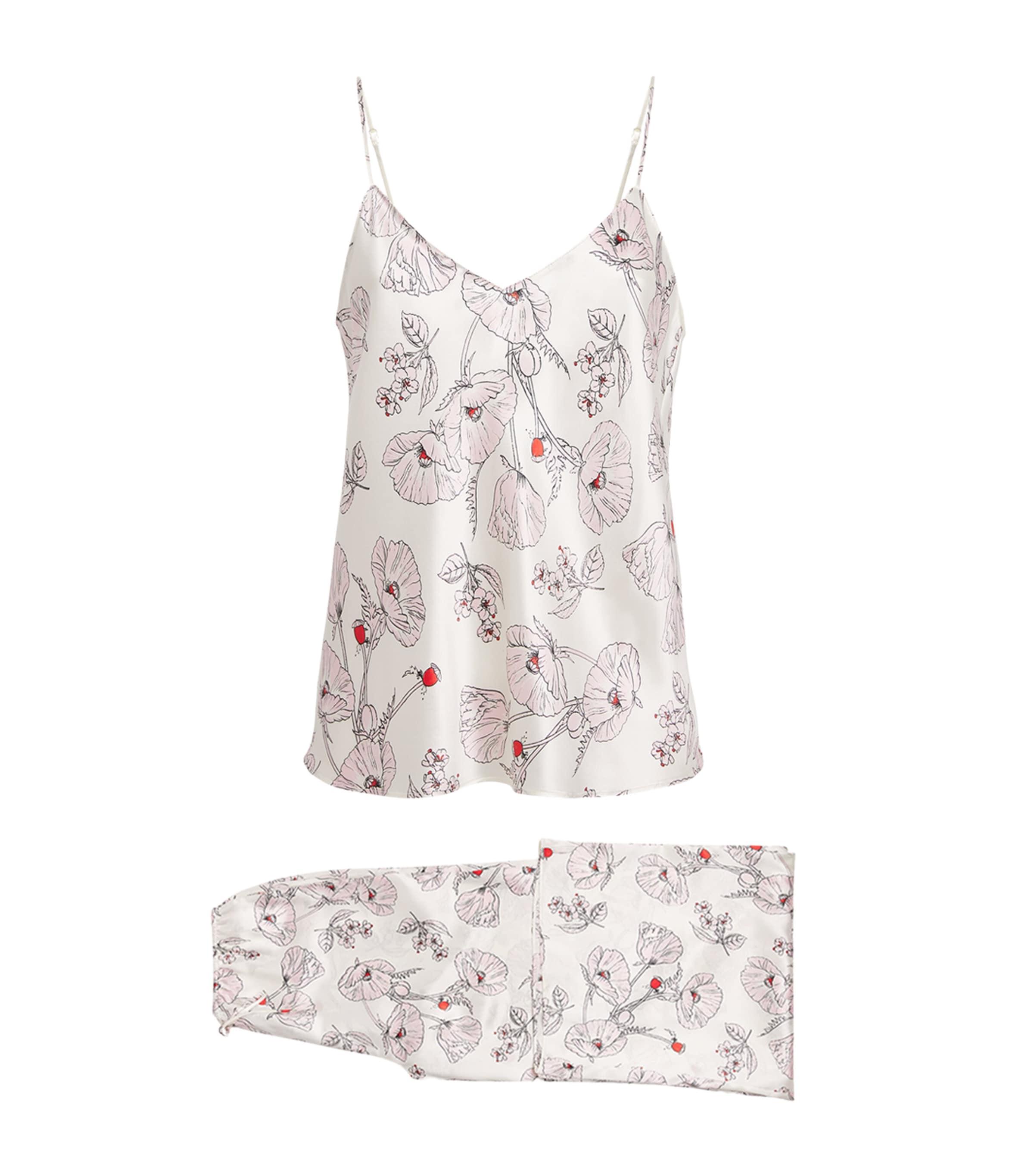 Olivia von Halle Silk Floral Bliss Pyjama Set by OLIVIA VON HALLE