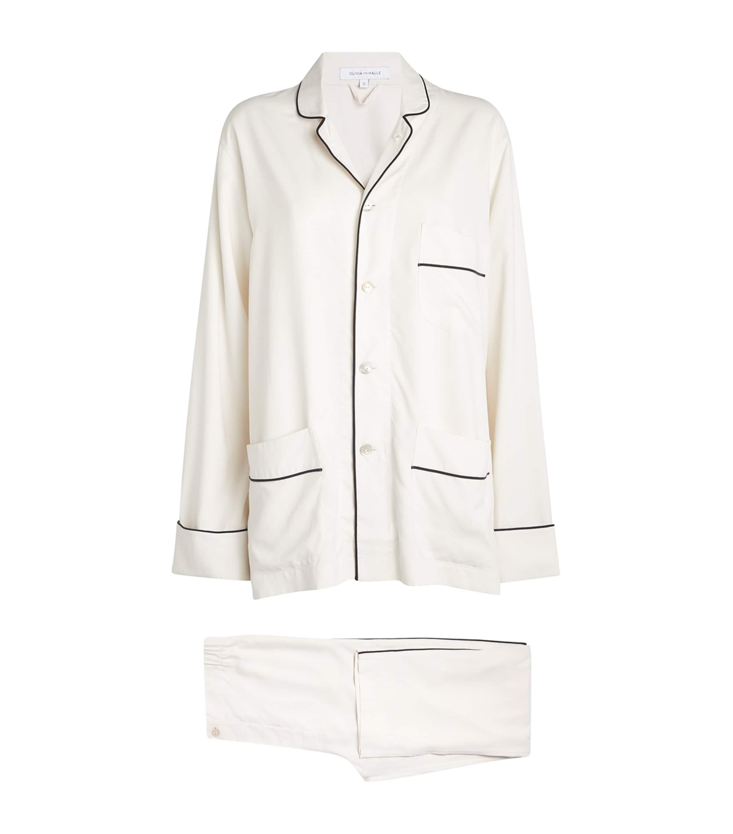 Olivia von Halle Silk Laurent Pyjama Set by OLIVIA VON HALLE