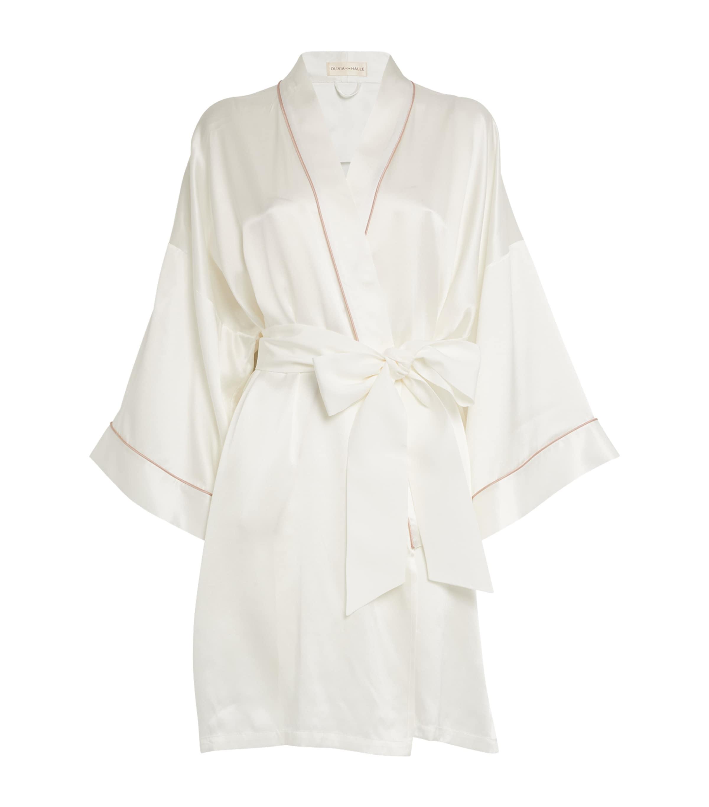 Olivia von Halle Silk Mimi Robe by OLIVIA VON HALLE