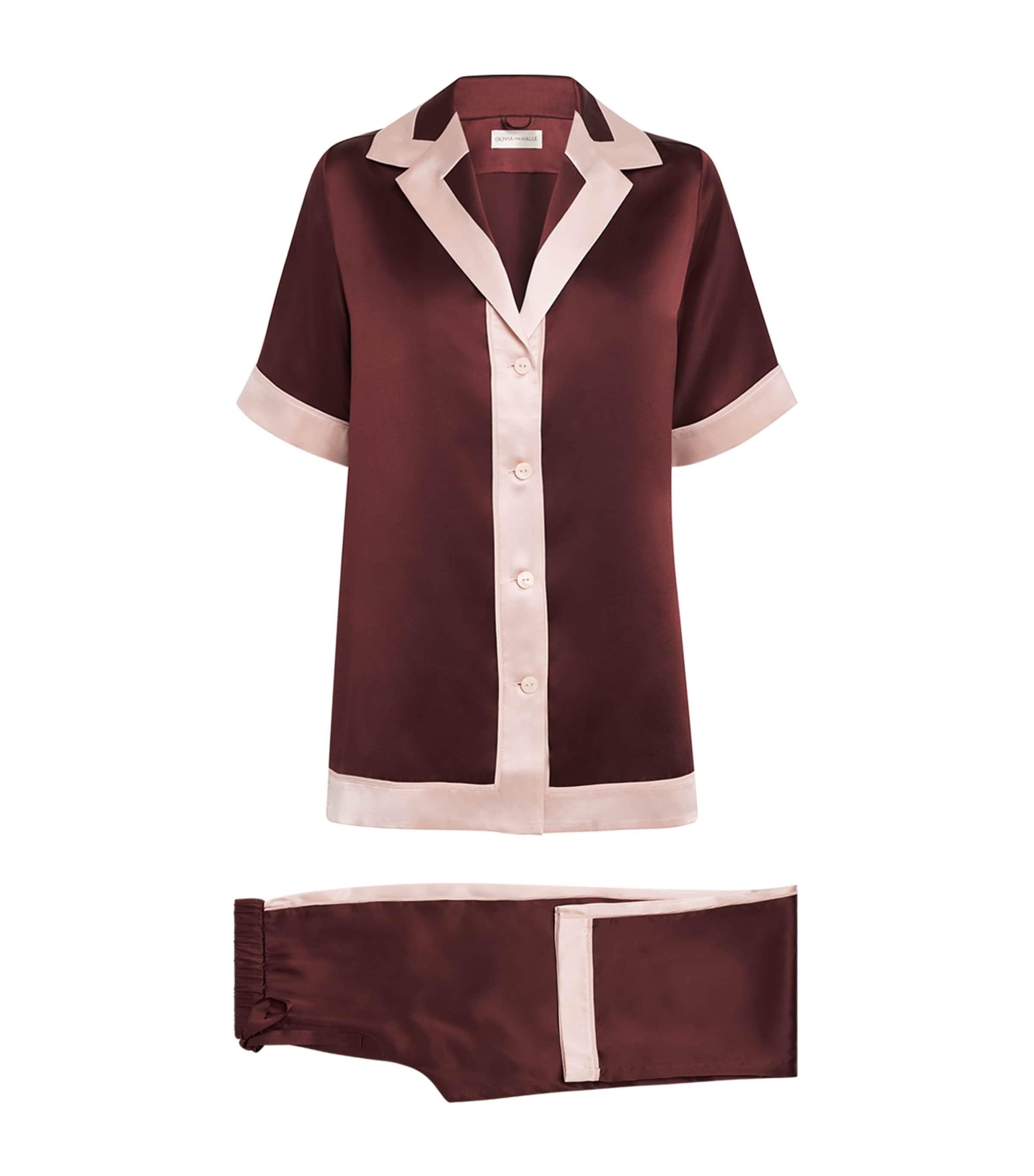 Olivia von Halle Silk Tilda Pyjama Set by OLIVIA VON HALLE