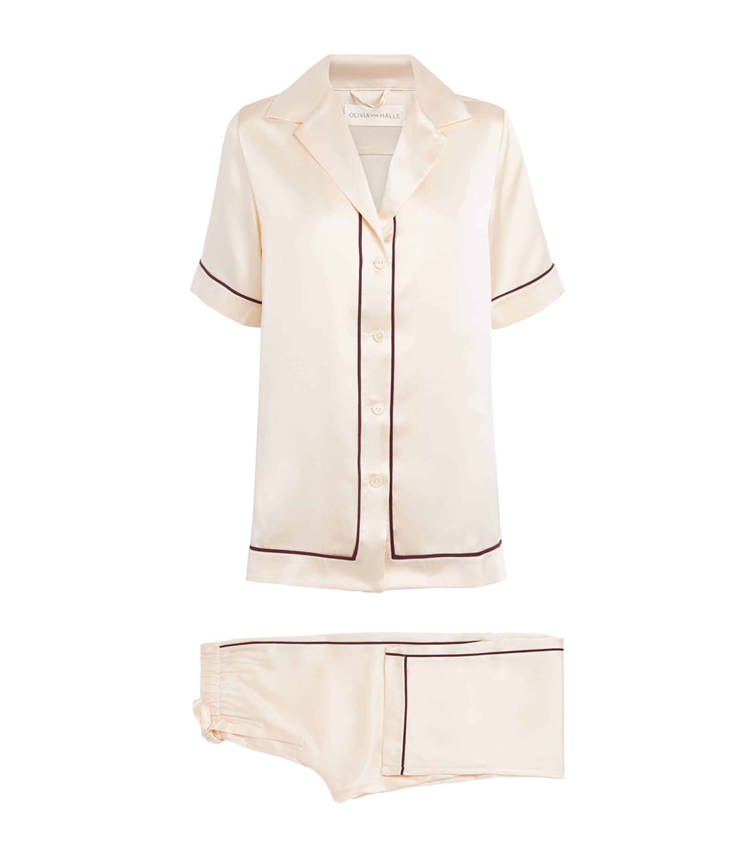 Olivia von Halle Silk Tilda Pyjama Set by OLIVIA VON HALLE