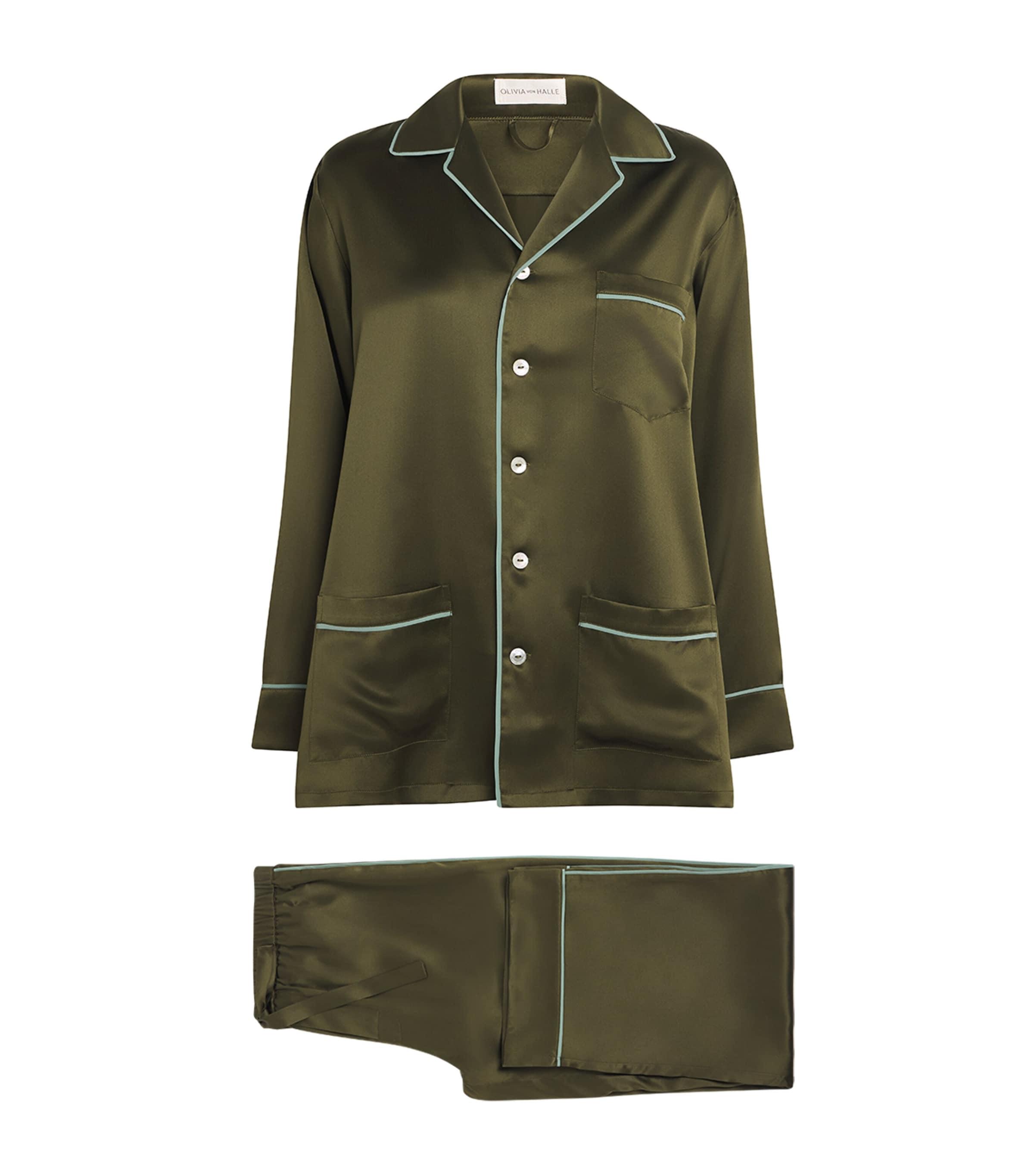Olivia von Halle Silk Yves Pyjama Set by OLIVIA VON HALLE