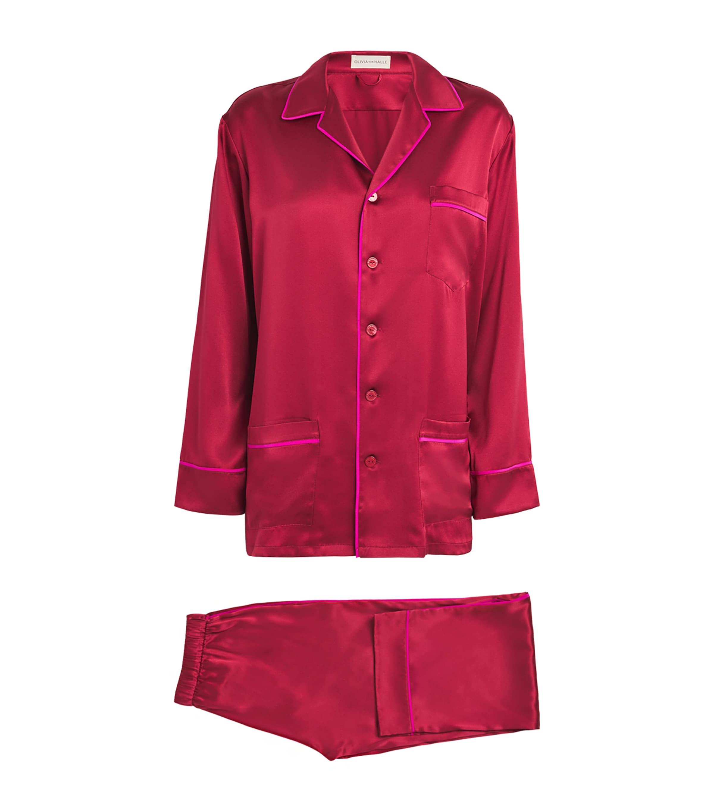 Olivia von Halle Silk Yves Pyjama Set by OLIVIA VON HALLE