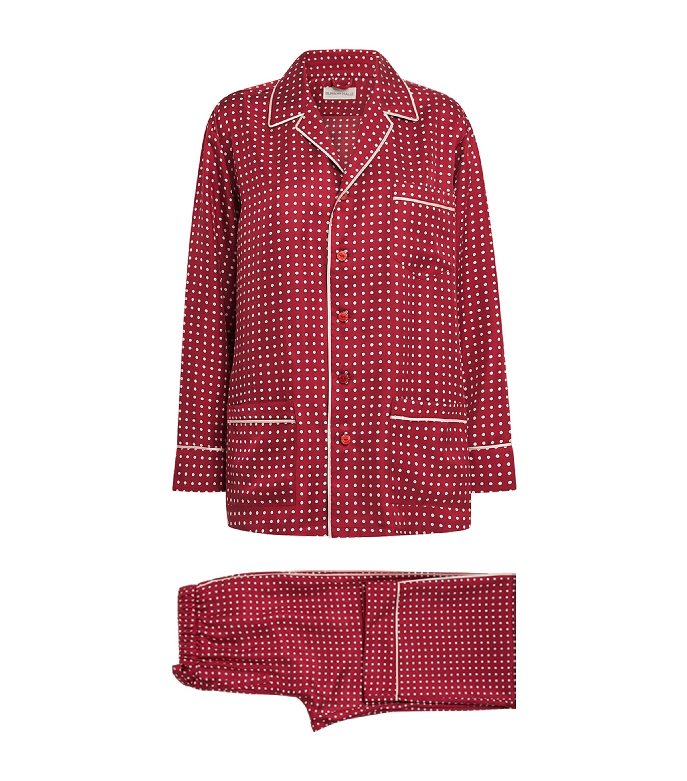 Olivia von Halle Silk Yves Pyjama Set by OLIVIA VON HALLE