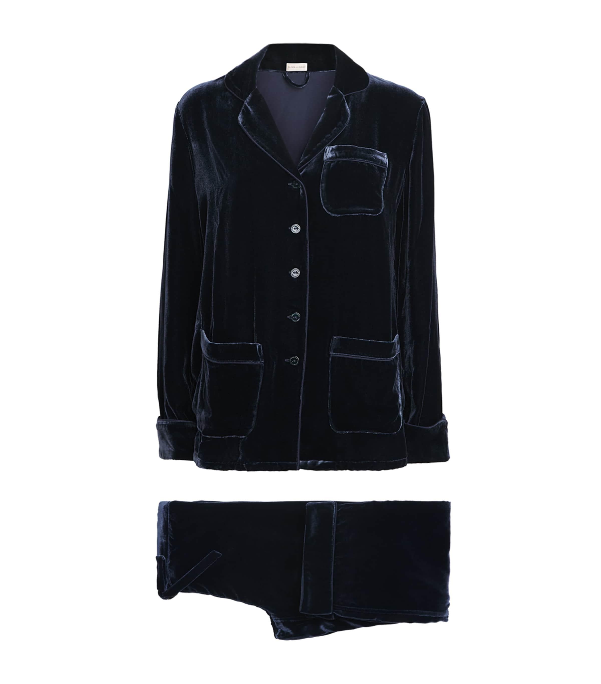 Olivia von Halle Velvet Coco Pyjama Set by OLIVIA VON HALLE