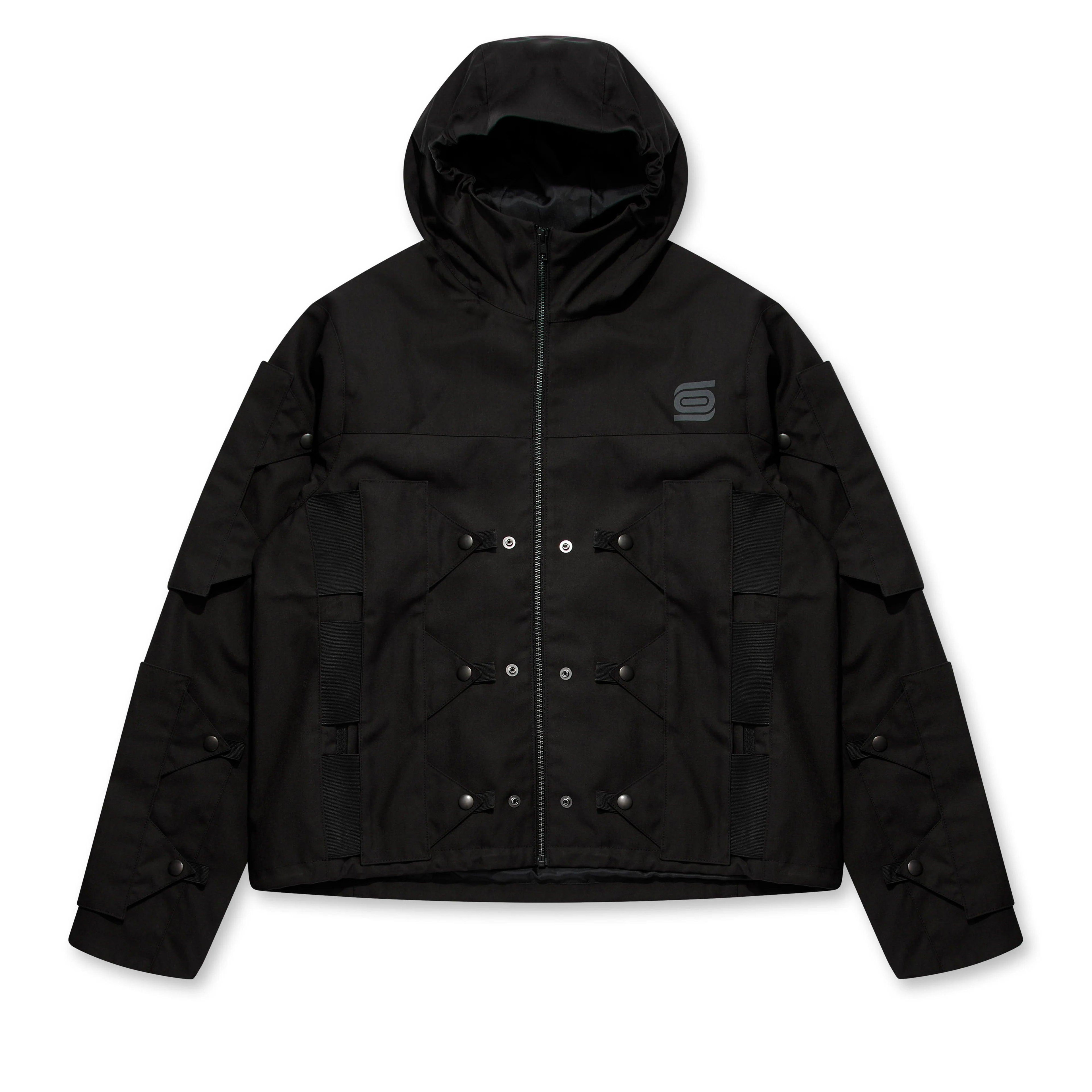 Olly Shinder - Men'S Crocodile Shell Jacket - (Black) by OLLY SHINDER