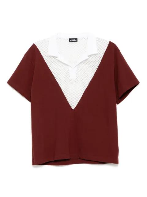 V Hybrid polo shirt by OLLY SHINDER