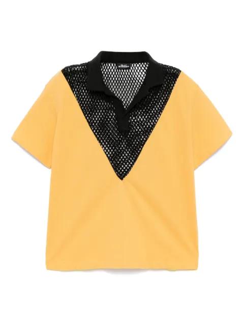 hybrid lace polo by OLLY SHINDER