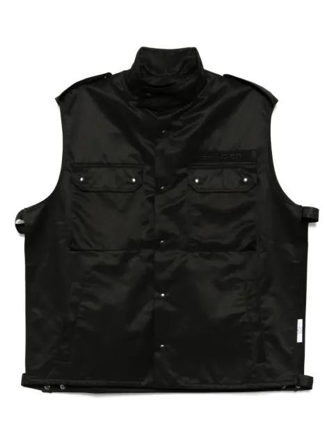 logo-print jacket by OLLY SHINDER