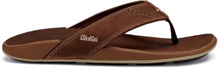 Nui Leather Flip-Flops by OLUKAI