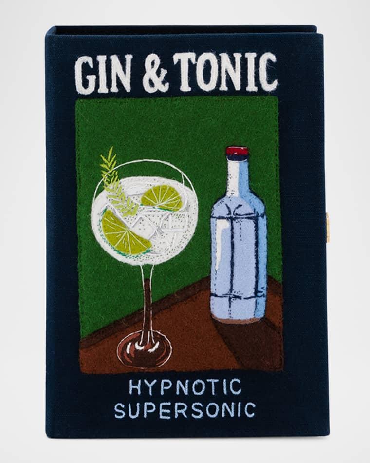 Gin & Tonic Book Clutch Bag by OLYMPIA LE-TAN
