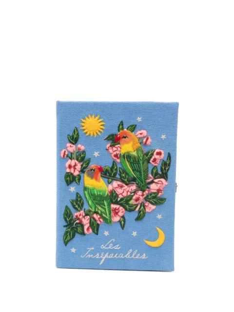 Les Inséparables parables embroidered clutch bags by OLYMPIA LE-TAN