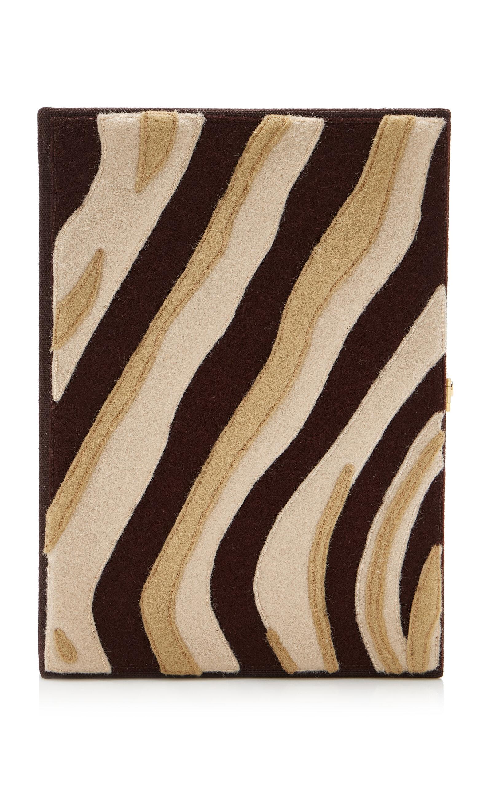 Olympia Le-Tan Exclusive La Isla Tiger Print Book Clutch - Moda Operandi by OLYMPIA LE-TAN