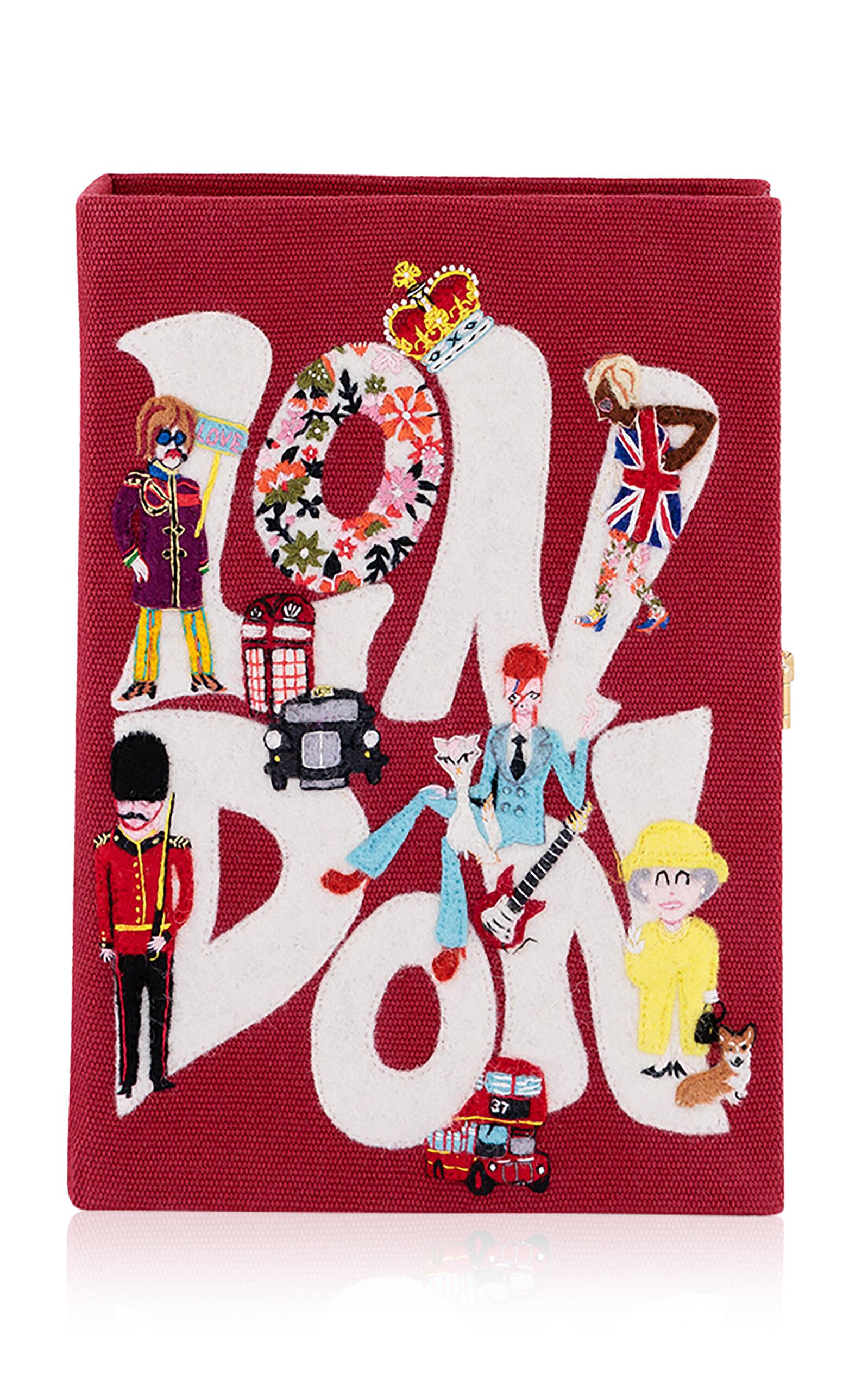 Olympia Le-Tan London Book Clutch - Moda Operandi by OLYMPIA LE-TAN