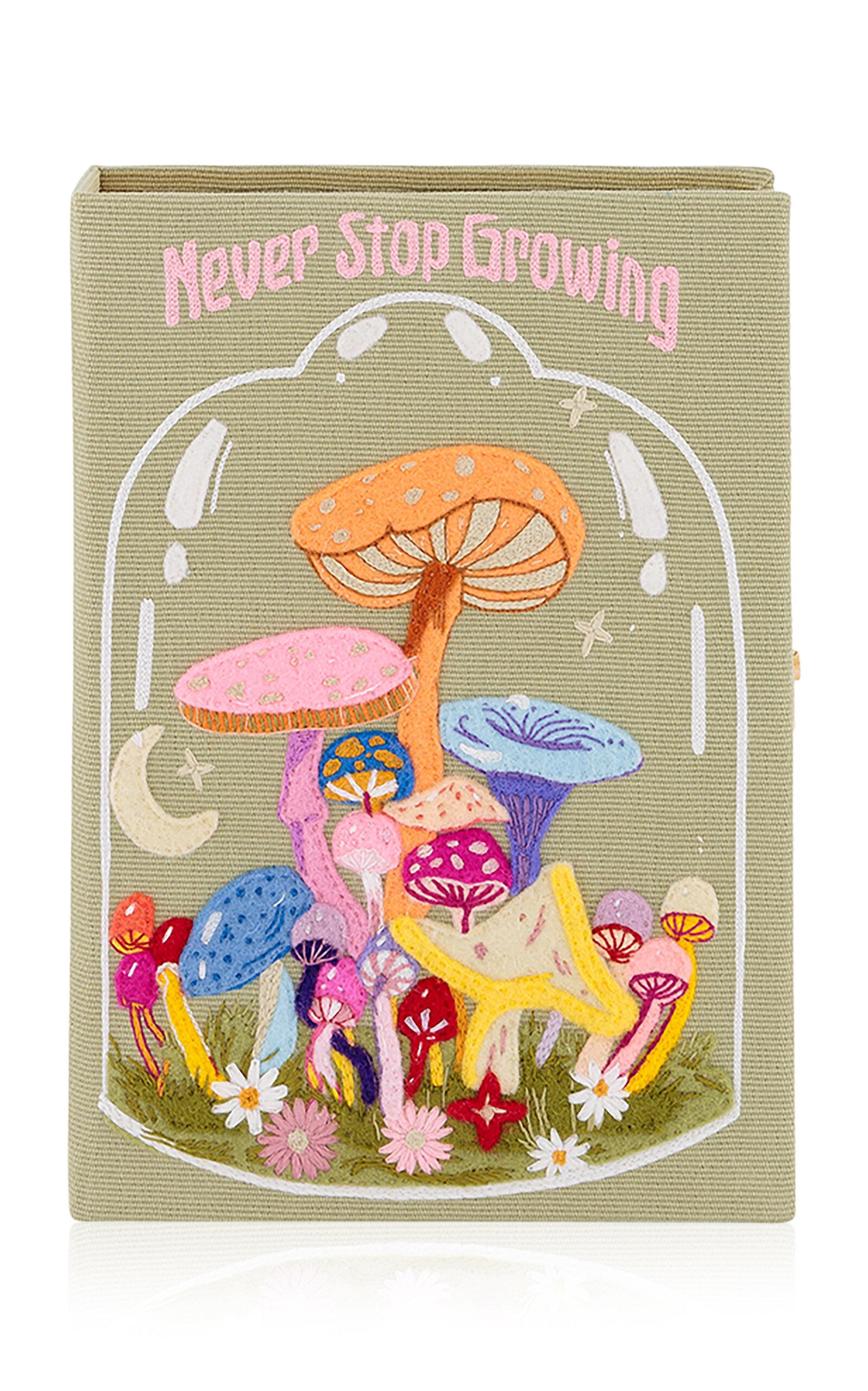Olympia Le-Tan Never Stop Growing Book Clutch - Moda Operandi by OLYMPIA LE-TAN