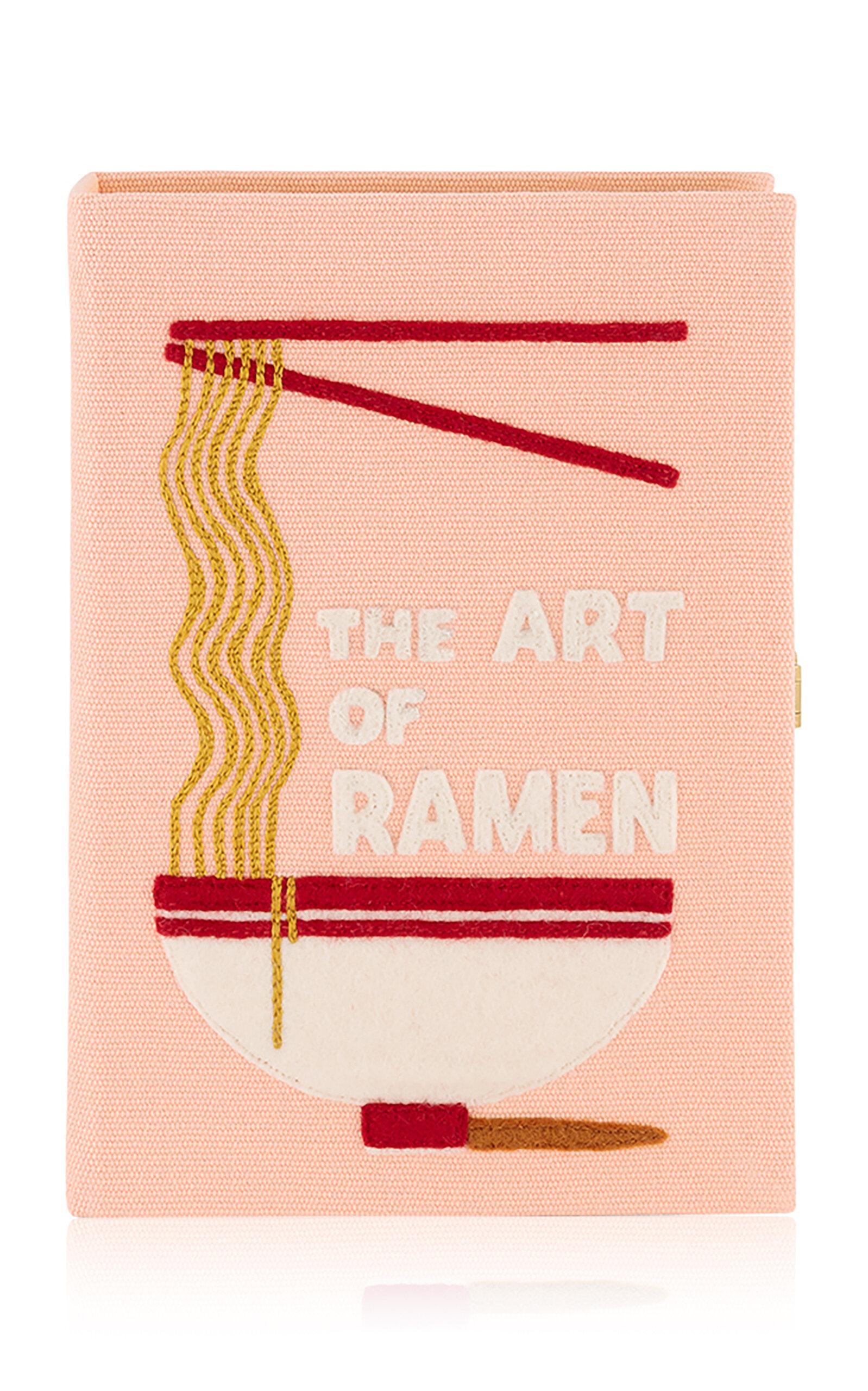 Olympia Le-Tan The Art Of Ramen Book Clutch - Moda Operandi by OLYMPIA LE-TAN