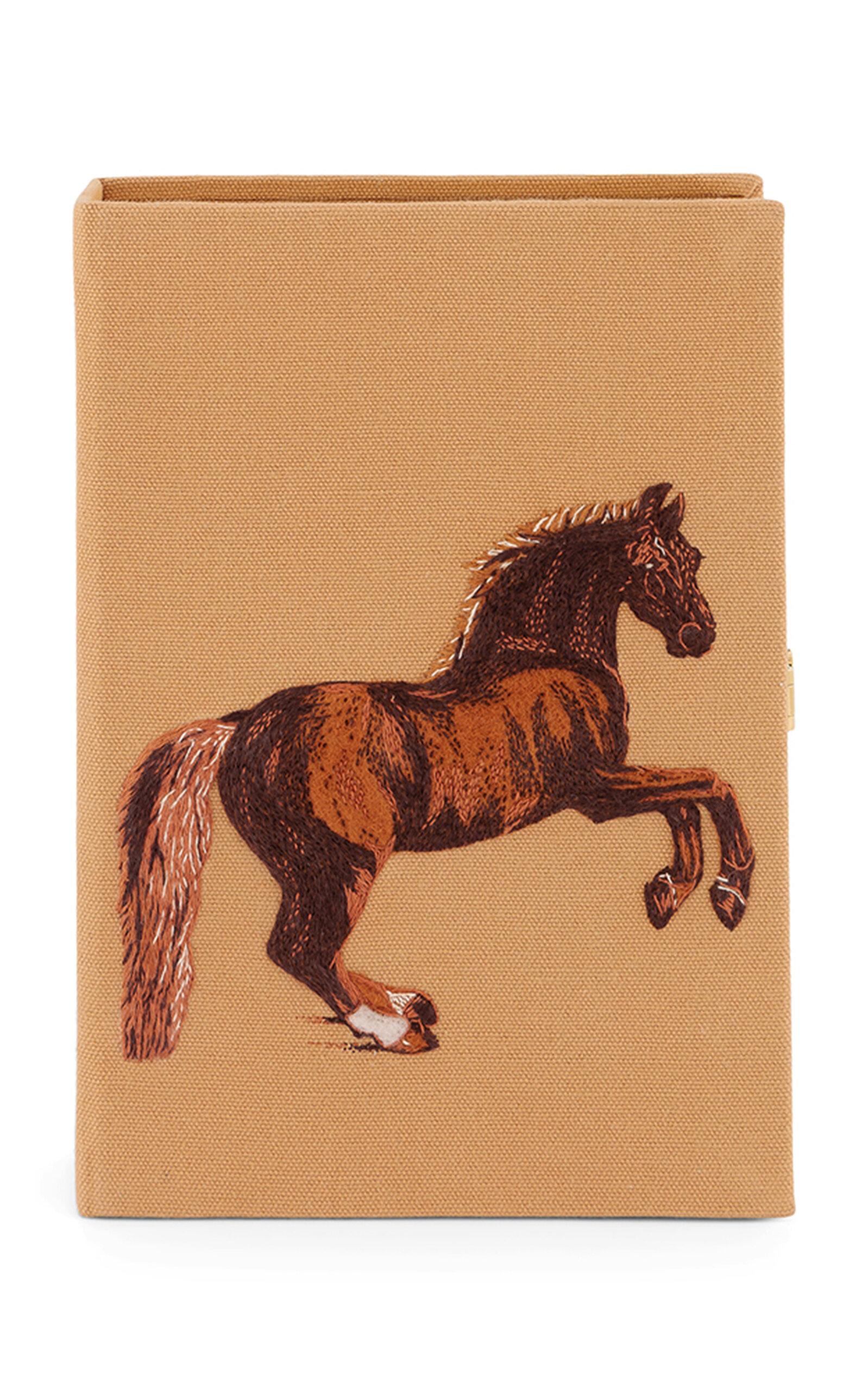 Olympia Le-Tan Whistlejacket Book Clutch - Moda Operandi by OLYMPIA LE-TAN