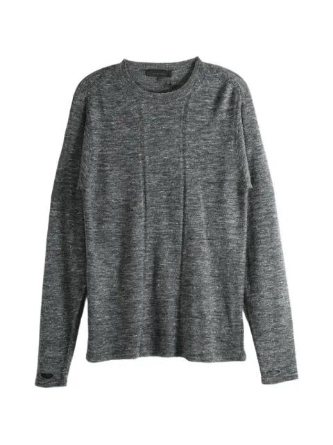 Landes long-sleeve T-shirt by OMAR AFRIDI