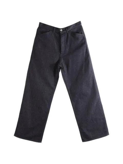 straight-leg jeans by OMAR AFRIDI