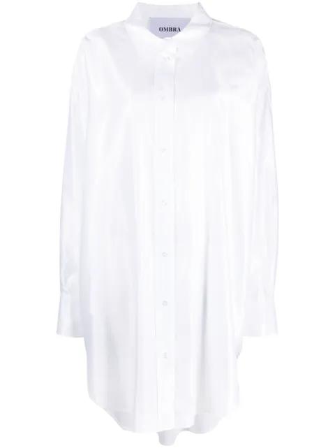 oversized long-sleeve shirt by OMBRA MILANO