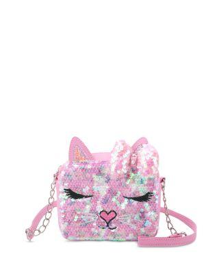 Girls' Bella Sequin Crossbody Bag by OMG ACCESSORIES