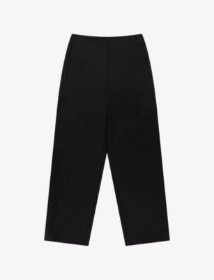 Anderson Straight-Leg Linen-Blend Trousers by OMNES