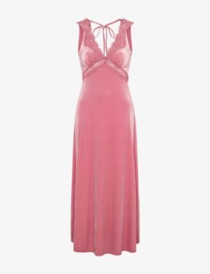 Aurelia Velvet Maxi Dress by OMNES
