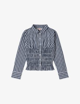 Issy Checked Cotton Shirt by OMNES