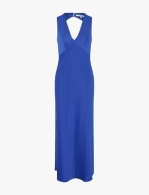 Nova tie-back satin maxi dress by OMNES