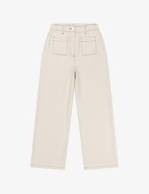 Orielle Flared-Leg Denim Jeans by OMNES