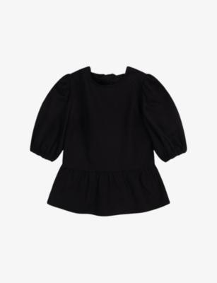 Tiana Puff-Sleeve Cotton Top by OMNES