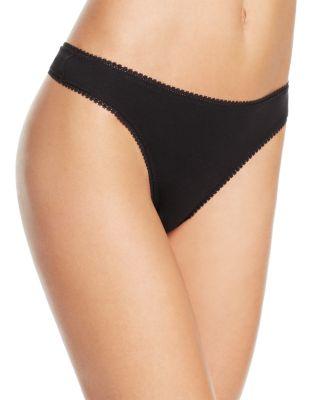 Cabana Cotton Blend Stretch Hip G-String by ON GOSSAMER