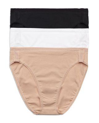 Cabana Cotton High Waist Briefs by ON GOSSAMER