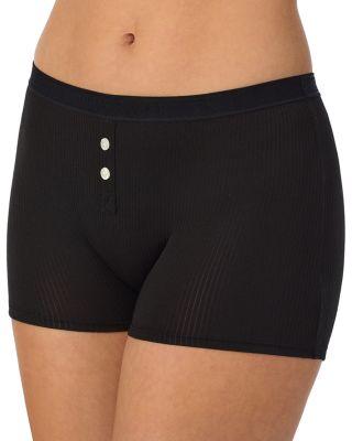 Cabana Cotton Rib Boxer Shorts by ON GOSSAMER
