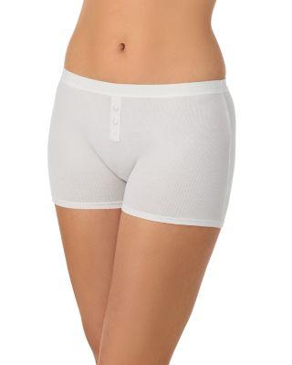 Cabana Cotton Rib Boxer Shorts by ON GOSSAMER