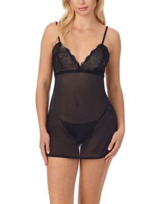Luxe Lace Chemise and Thong by ON GOSSAMER