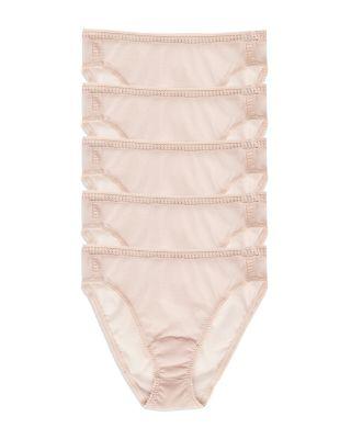 Mesh High Cut Briefs by ON GOSSAMER