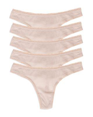 Mesh High Cut Thongs by ON GOSSAMER