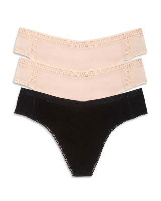 Mesh High Cut Thongs by ON GOSSAMER