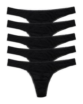Mesh High Cut Thongs by ON GOSSAMER