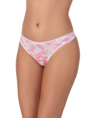 Printed Hipster Thong by ON GOSSAMER